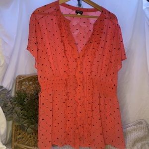 Women’s Torrid Black Cat Blouse